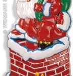 Santa Claus in the Chimney