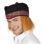 Scot Cap with Hair