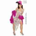 Sequin Charleston Headband Pink and Black
