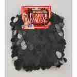 Sequin Flapper Handbag - Black