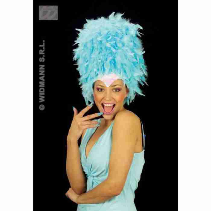 Sequinned Feather Headdress 4727A