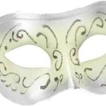 Silver Florentina Eyemask