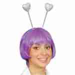 Silver Hearts Head Boppers