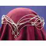 Silver Lacey Circlet