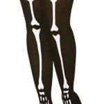 Skeleton Thigh Highs