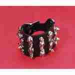 Skull & 14 Pin Punk Bracelet