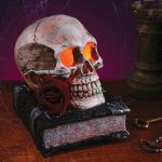 Skull on Book Light-up