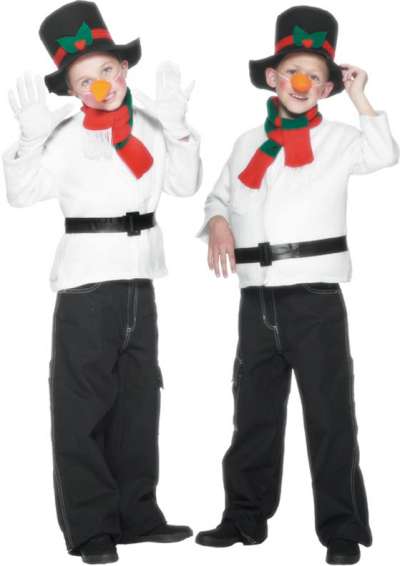 Snowman Costume Kids 23715 Img