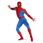 Spiderman Classic Muscle Adult