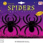 Spiders - 2 Flocked