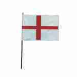 St George Waving Flag on Stick