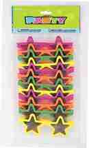Star-Sunglasses-12-pairs_86935_img.jpg Star Sunglasses- Children 12 pairs - Image 1