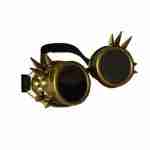 Steam Punk Goggles With Rivet - Brass