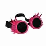 Steam Punk Goggles With Rivet - Pink