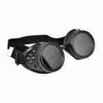 Steam Punk Goggles W/o Rivet - Black