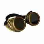 Steam Punk Goggles W/o Rivet - Brass