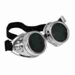 Steam Punk Goggles W/o Rivet - Chrome