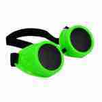 Steam Punk Goggles Wo Rivet - Neon Green