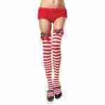 Stockings - Red/White Striped