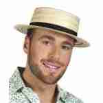 Straw Boater Hat