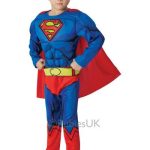 Superman Deluxe Child Costume Comic Book