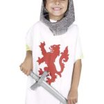 Tabard Lion Knight - White