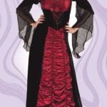 Taffeta Coffin Vampiress
