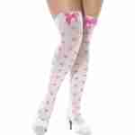 Thigh High Sweetheart Stockings - Plus Size