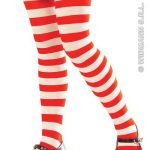 Thights Child Red and White Stripe