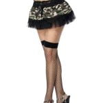 Tutu Black and Khaki Net Underskirt