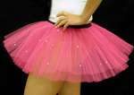 Tutu - Neon Hot Pink with Stones