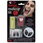 Vampire Make Up Kit & Fangs