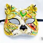 Venetian Eye Mask Cat - Gold