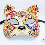 Venetian Eye Mask Cat - Purple