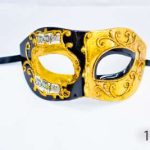 Venetian Eye Mask - Gold,Black, Silver
