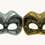 Venetian Man Half Face Mask
