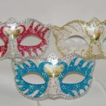 Venetian Mask - 3 Colours - Red,Blue and Gold