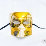 Venetian Mask - Yellow White