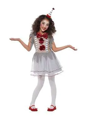 Vintage Clown Girl Costume 49825