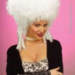 White Baroque Noblewoman Wigs