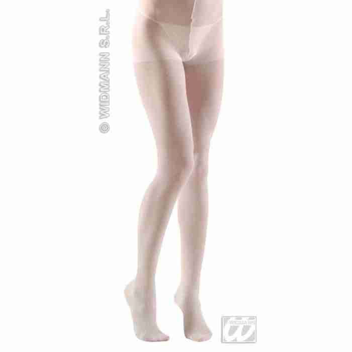 White Glitter Tights XL 2095C a