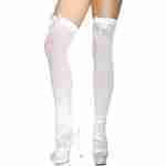 White Thigh High Stockings