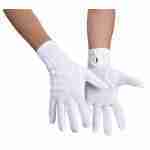 White Wrist Gloves