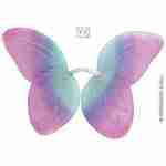 Wings - Bendable Glitter Fairy - Blue to Pink Fade