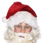 Wire Framed Santa Specs