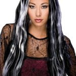 Witch Wig - Black/Grey