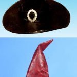 Witches Hat - Red or Black.
