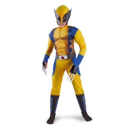 Wolverine Classic Muscle Costume Childs 50555