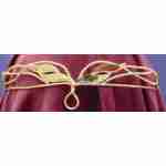 Woven Metal Gold Circlet