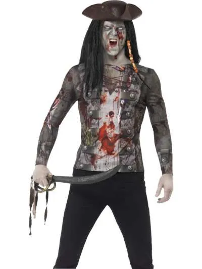 Zombie Pirate T Shirt 45564